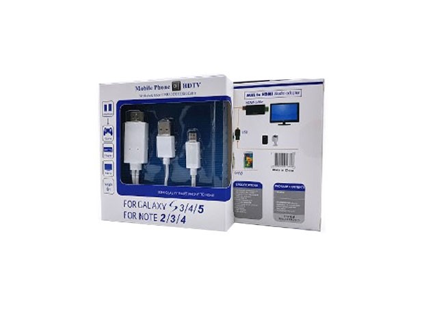 &u++ CABLE ADAPTADOR MICRO USB A MHL HDMI MULTIMEDIA
